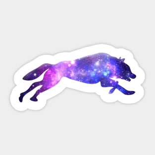 Purple x Dog Sticker